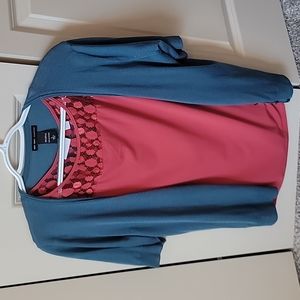 Like new, tank and cardigan set